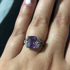 Sofia Vergara Amethyst Ring